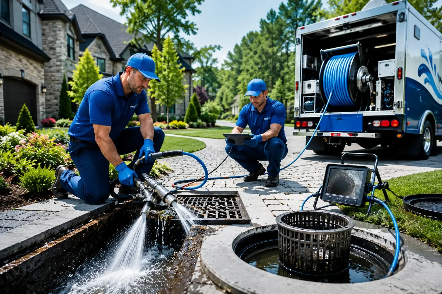Local outdoor drain cleaning professionals in Quaker City, OH